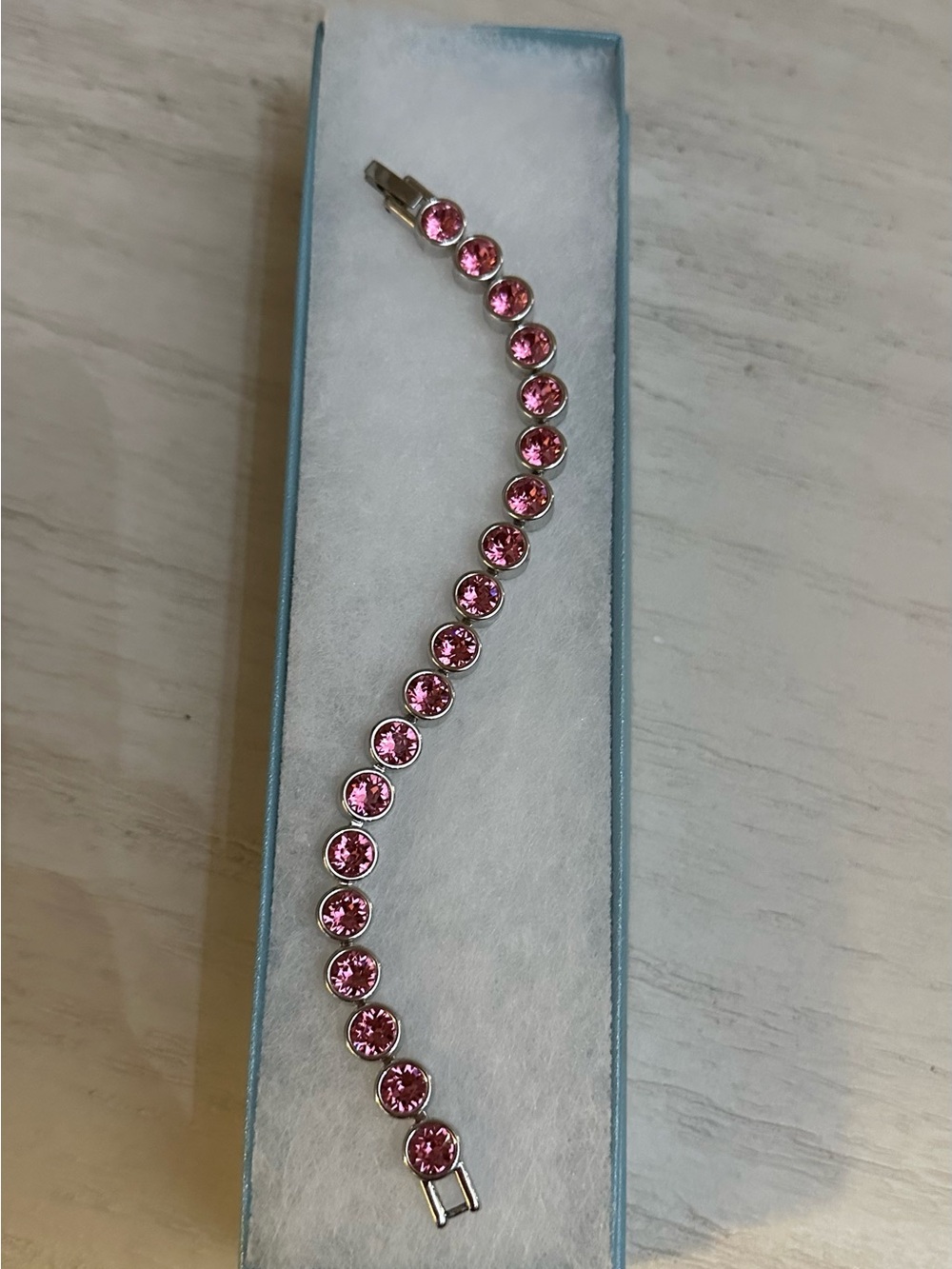 Touchstone Crystal Ice Bracelet in Pink Iris - Picture 2 of 8